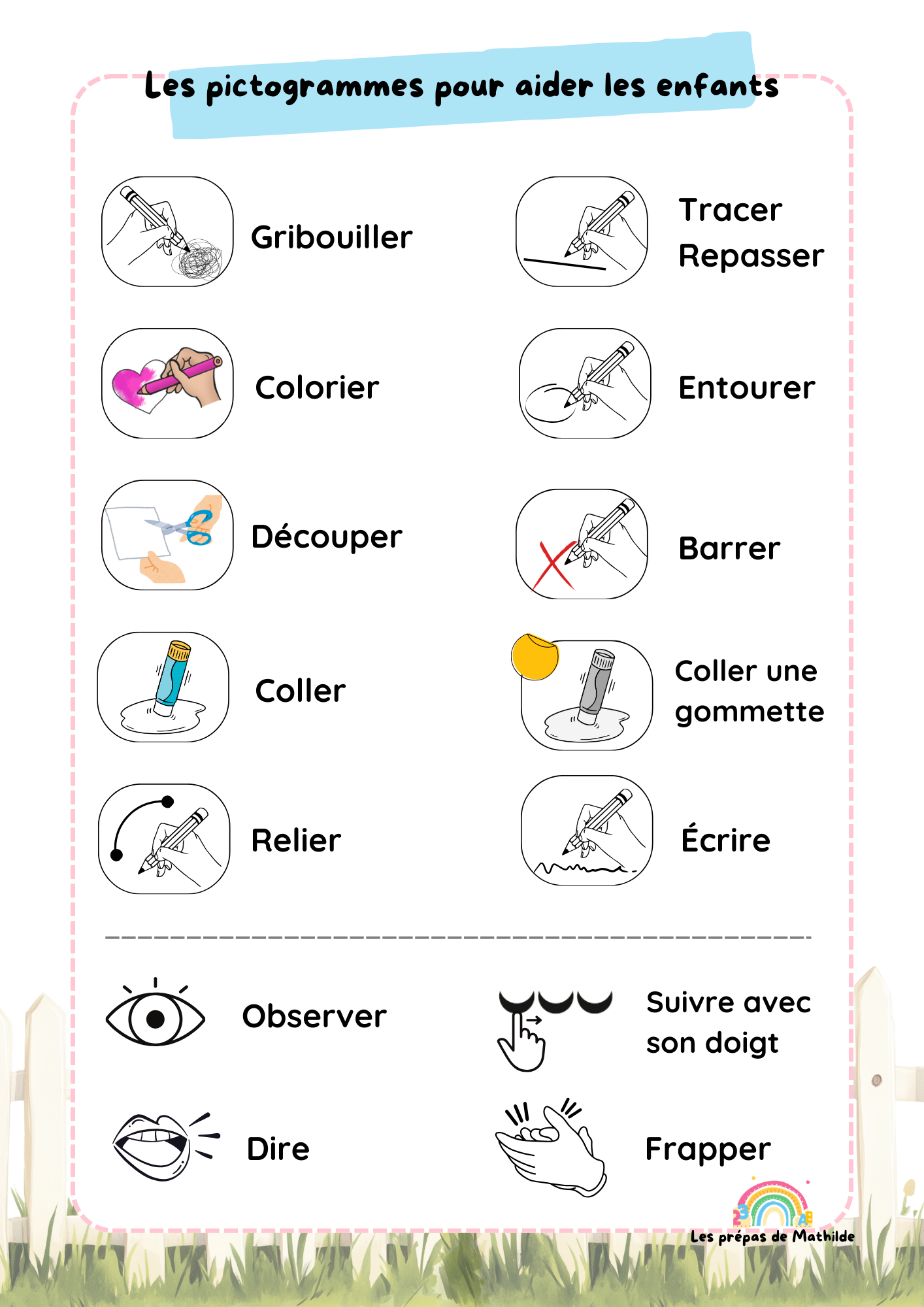 🐰 Cahiers autonomes – Pâques & Printemps | ACC · M1 · M2 · M3