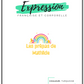 Préparations maternelle en lien avec le référentiel Belge: Pack Expression : expression