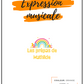 Préparations maternelle en lien avec le référentiel Belge: Pack Expression musicale/plastique/expression