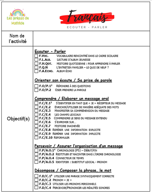 La prépa vierge : Ecouter Parler