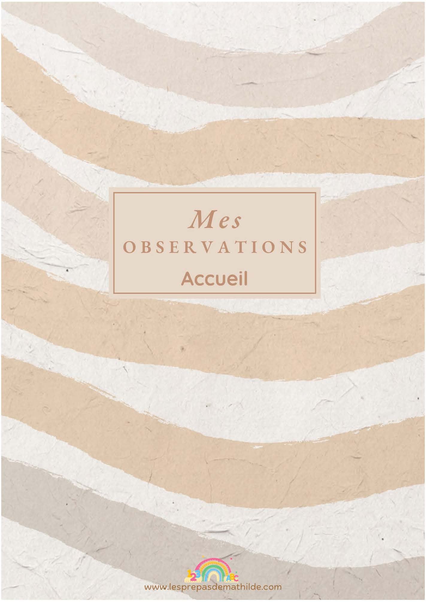 Accueil : Les grilles d'observations