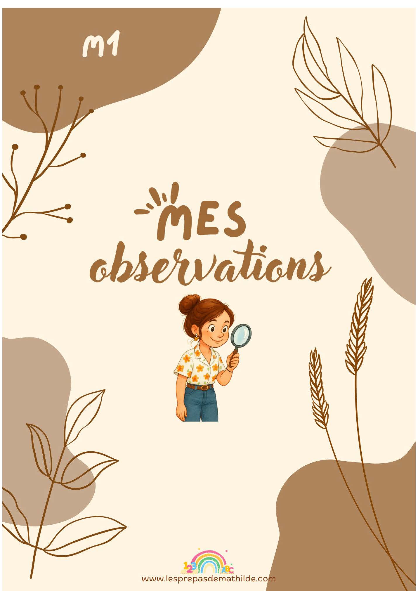 M1 : Les grilles d'observations
