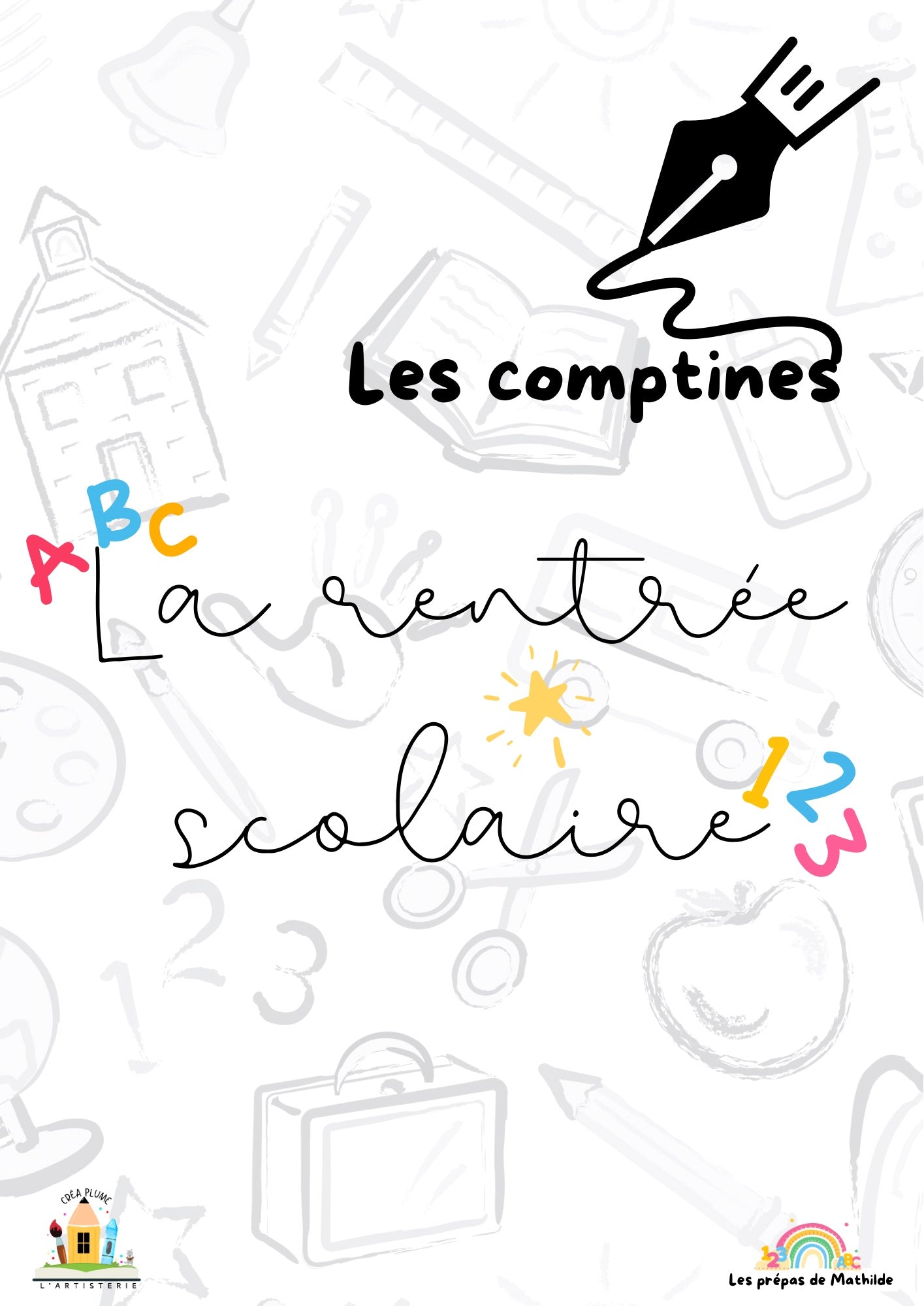 Mes comptines pour la rentrée (GRATUITES !)🎁🎵
