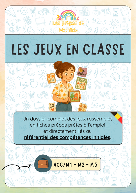 Les jeux types en classe maternelle