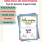 PACK tout-en-un du référentiel (P1/P6) : 121 prépas personnalisables PRIMAIRE WORD/PDF