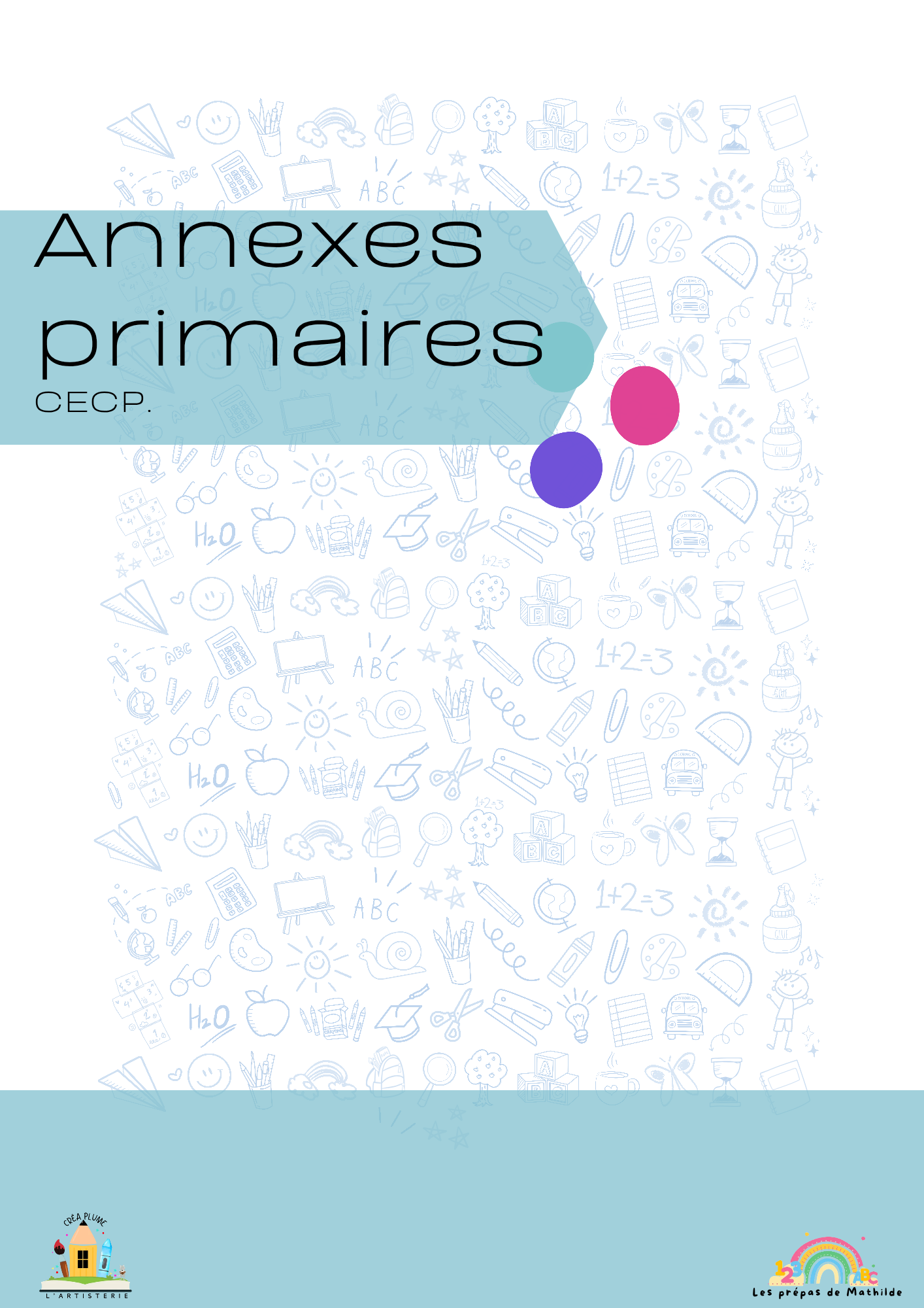 Super Pack Primaire CECP+ SEGEC | Canva de prépas modifiables