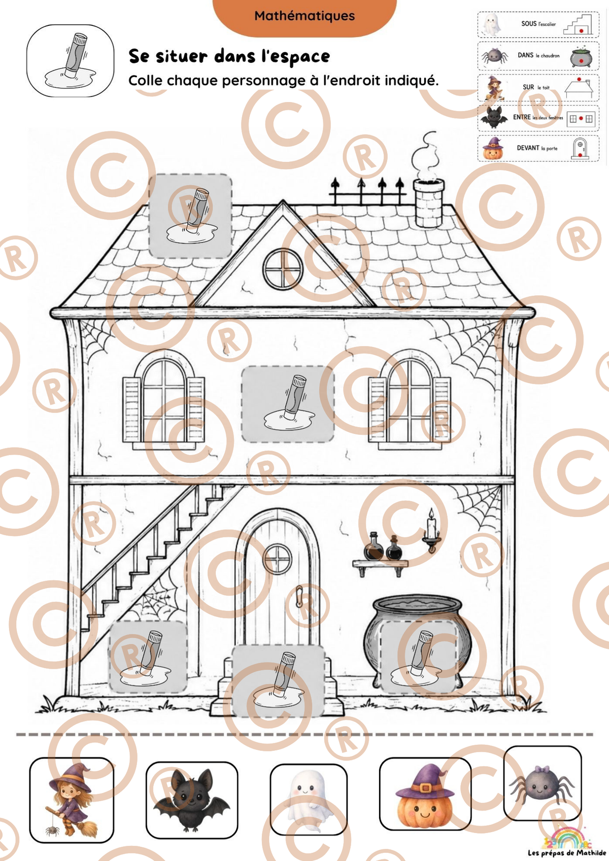 Cahier autonomes Halloween 🎃🧛🏻(Acc-M3)