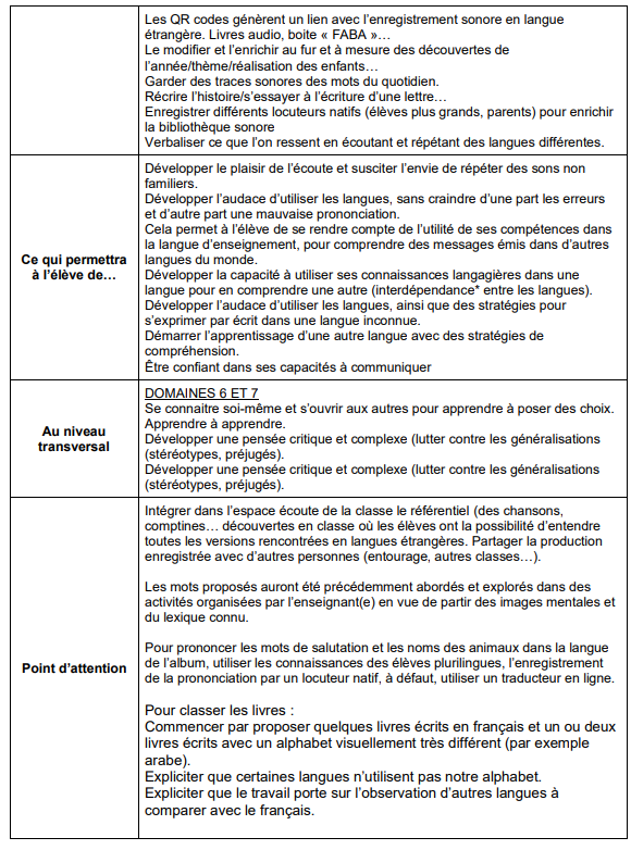 Eveil aux langues