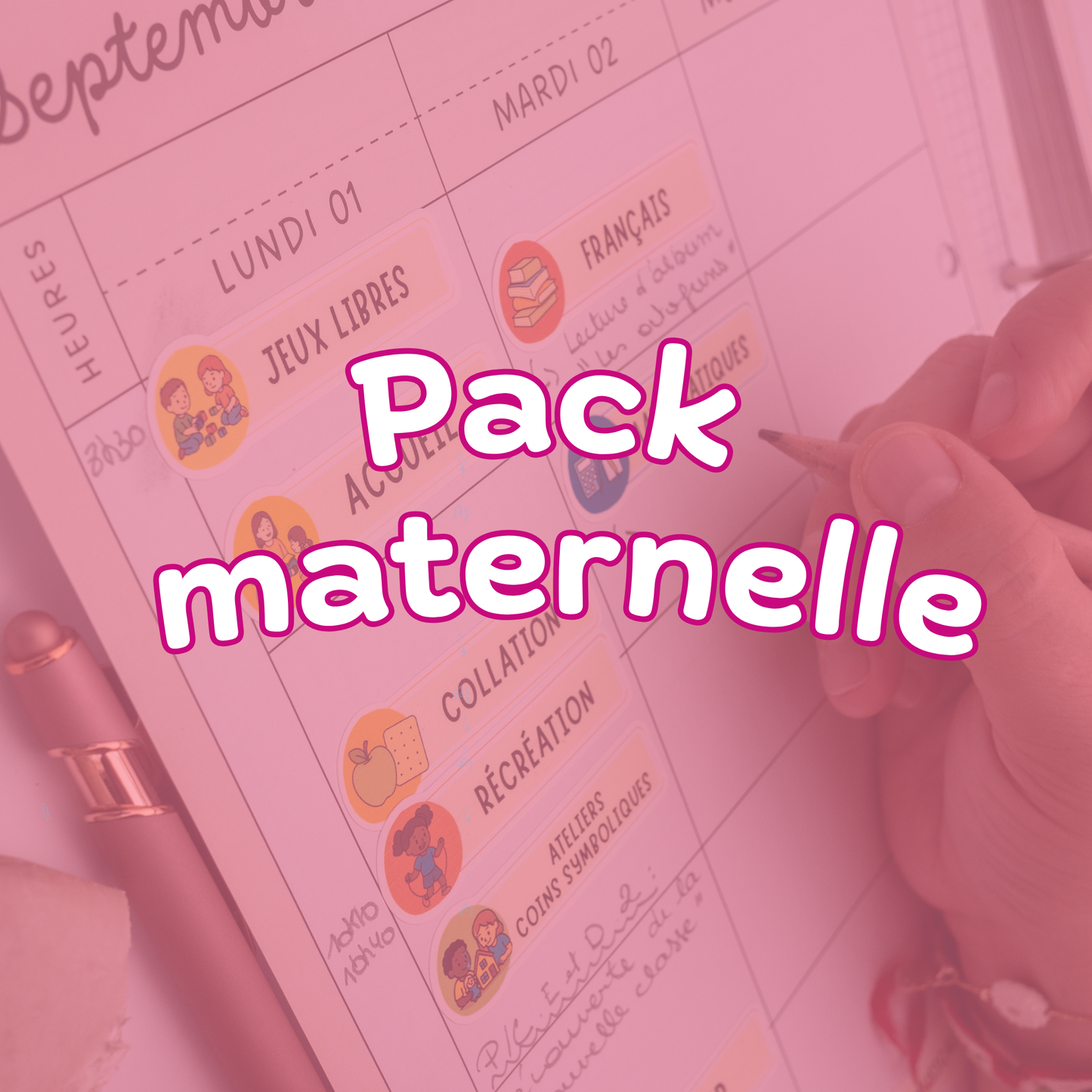 Le pack des stickers maternelle 🧸🌈(1890 stickers au total ! )