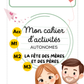 💐👨‍👧‍👦 Cahiers autonomes fêtes des mères & fêtes des pères 🎁