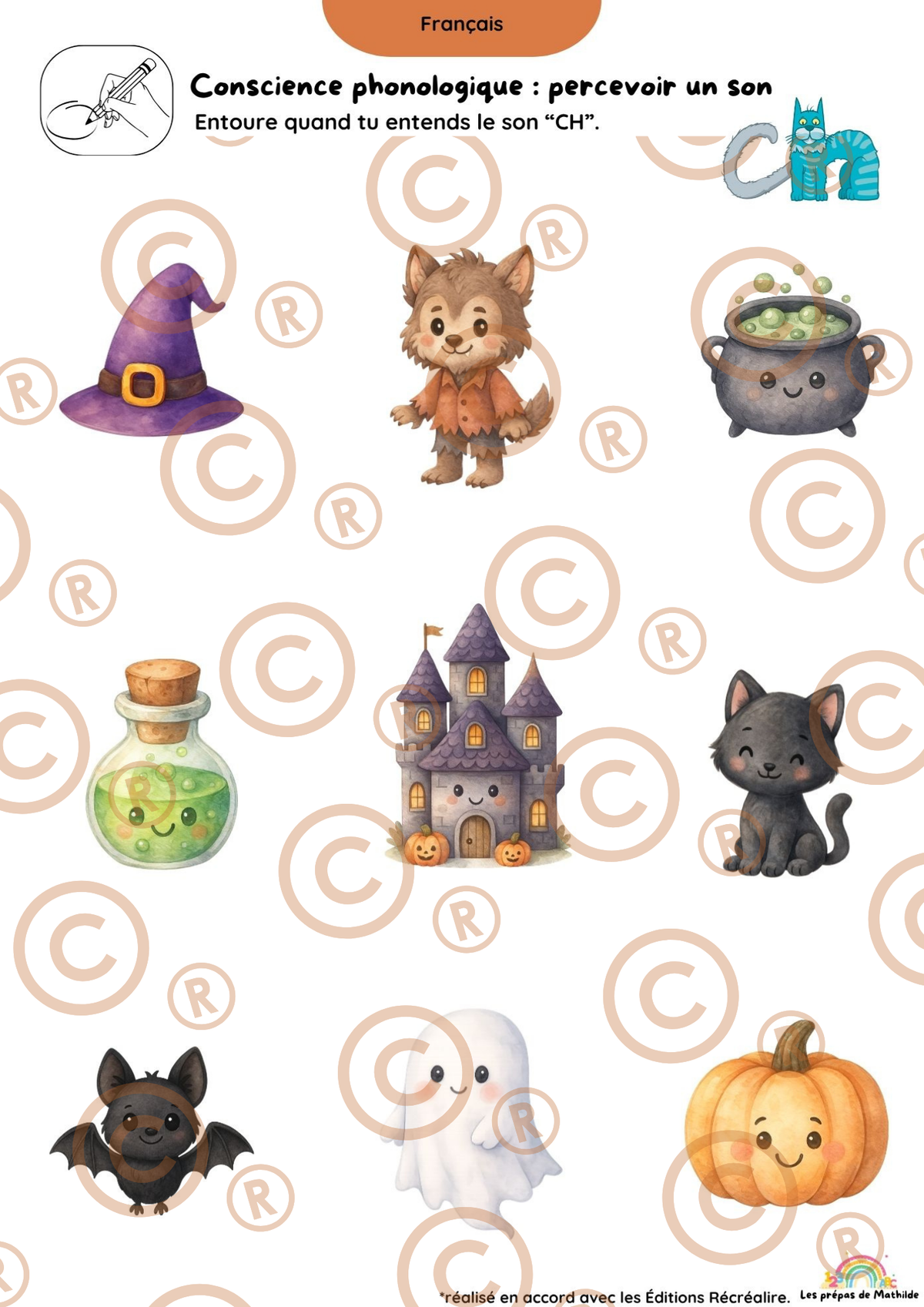 Cahier autonomes Halloween 🎃🧛🏻(Acc-M3)