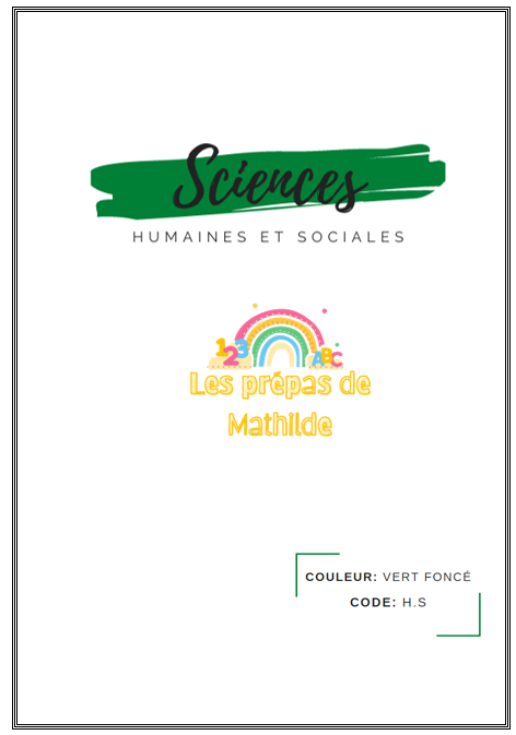 Préparations maternelle en lien avec le référentiel Belge: Sciences Humaines et sociales